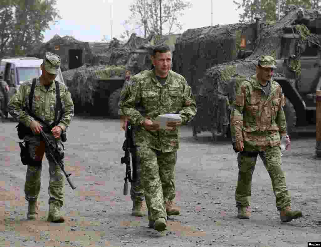 Міністр оборони Гелетей на вулицях Слов&#39;янська