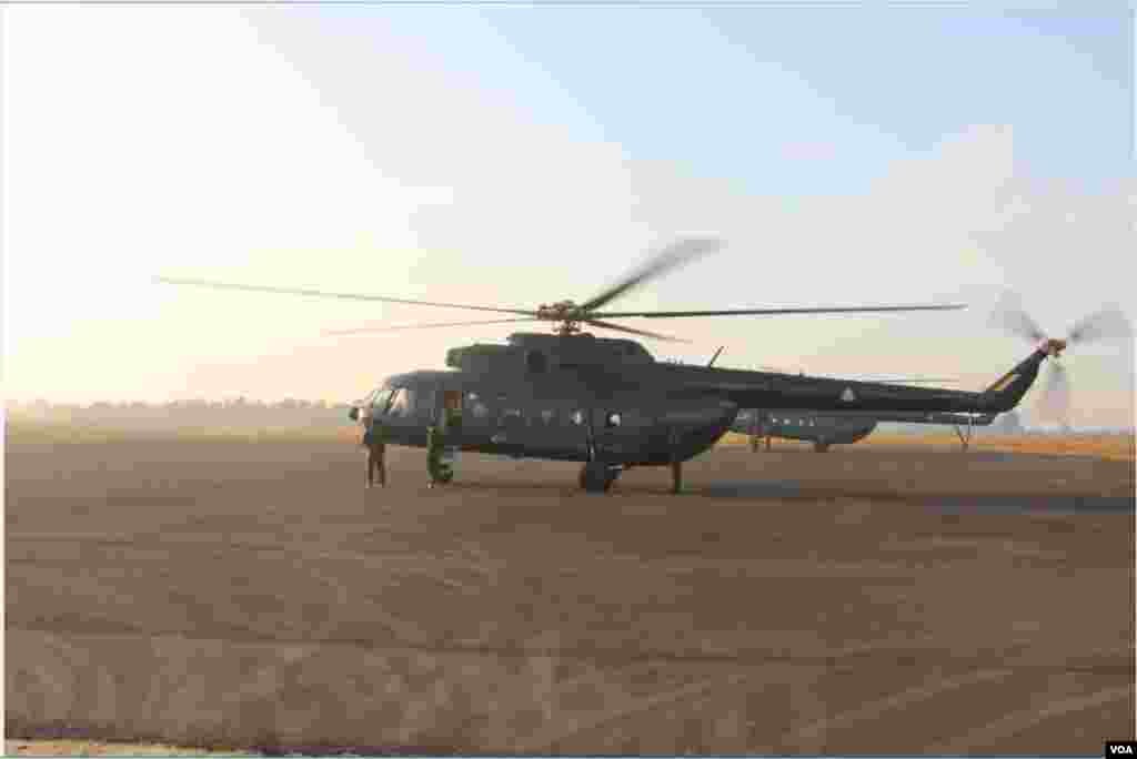  တာဝန်ရှိသူများနှင့် သတင်းမီဒီယာအဖွဲ့ကို ဘူးသီးတောင်ဒေသသို့ ပို့ဆောင်