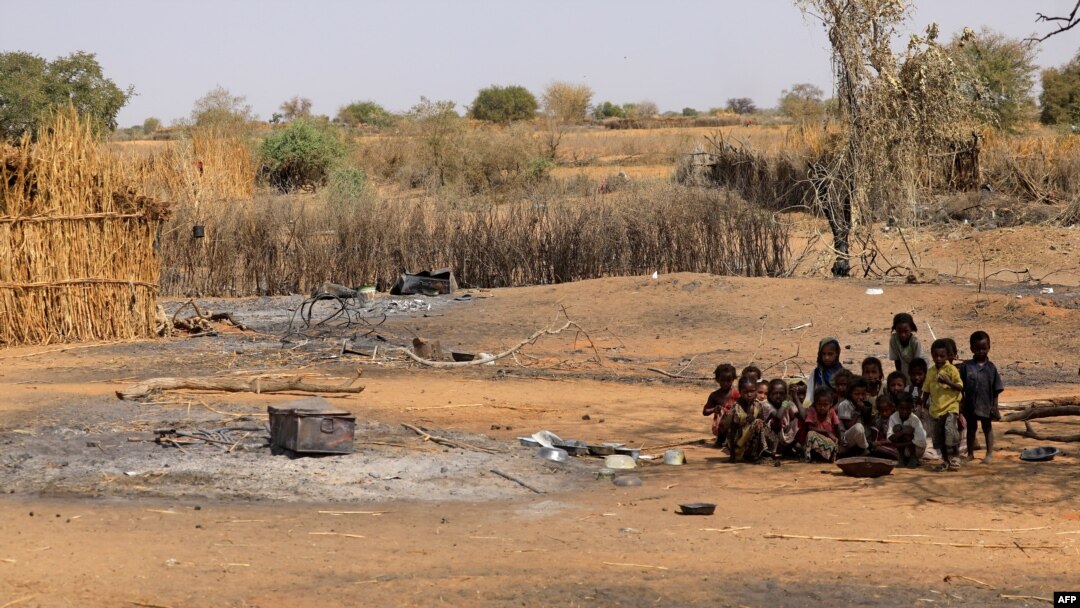 Bamwe mu bana bo muri Darfur