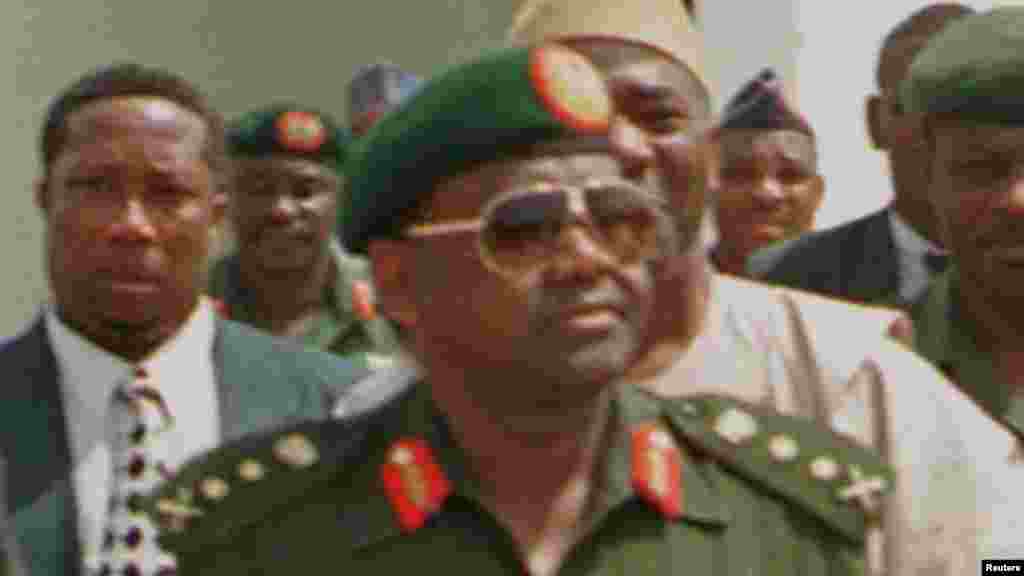 Hamza al-Mustapha was the Chief Security Officer for Nigerian military ruler General Sani Abacha.