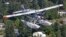 A de Havilland Beaver seaplane cruised over Lake Washington near Renton, Washington, Aug. 2, 2017.