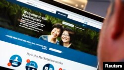 Kemacetan dalam pelaksanaan UU Jaminan kesehatan 'Obamacare' adalah berita paling penting dalam tahun 2013 (foto: dok). 