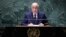 FILE - Algerian President Abdelmadjid Tebboune addresses the 78th session of the United Nations General Assembly, September 19, 2023 at U.N. headquarters. 