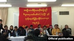 NLD စီးပွားရေး ကိုယ်စားလှယ် အဖွဲ့ဂျပန်ရောက် မြန်မာနိုင်ငံသားတွေနဲ့တွေ့ဆုံ (သတင်းဓါတ်ပုံ- ဒီမိုဝေယံ)
