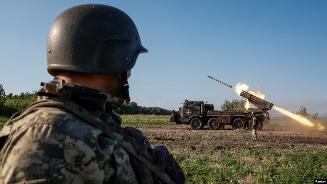 Украинские бойцы. Донецкая область. Лето 2024 г. (архивное фото) 