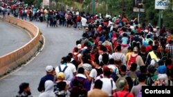 Migrantes de países del Triángulo Norte buscan sin éxito llegar a EE.UU. Las recientes políticas migratorias estadounidenses han puesto freno a los anhelos de muchos de conseguir el sueño americano.