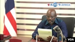 George Weah président du Liberia