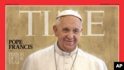 Papa ličnost godine časopisa TAJM