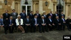 Menteri-menteri keuangan negara-negara G7 berkumpul di London. 