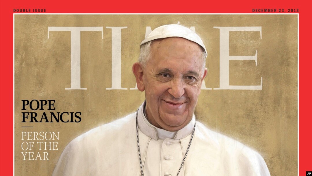 Papa ličnost godine časopisa TAJM
