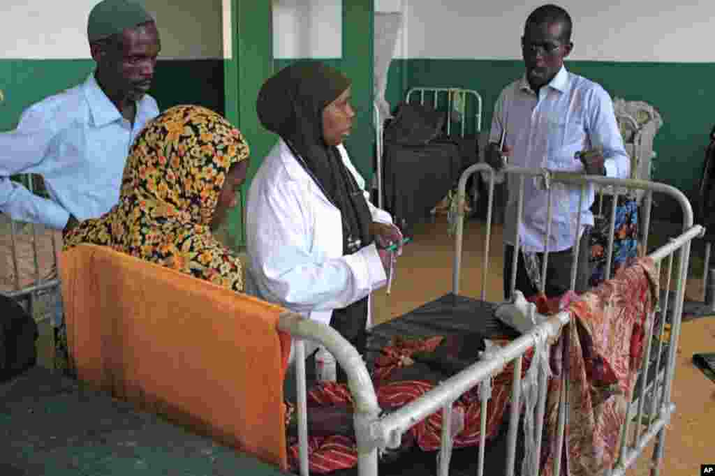 Banadir Hospital in Mogadishu, Somalia, 12 August 2011. (VOA - G. Joselow)
