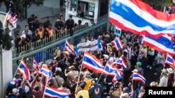 泰国反对派举行大规模反政府示威。