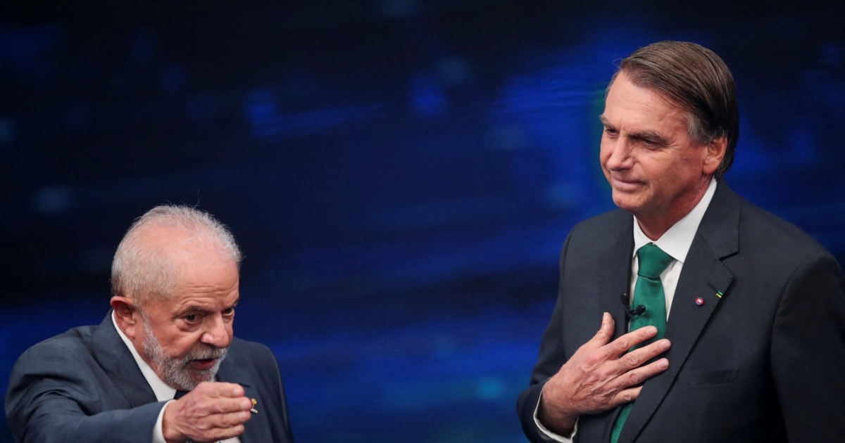 Lula y Bolsonaro se enfrentaron en primer debate para segunda vuelta ...