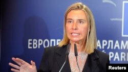 Ủy viên Chính sách Đối ngoại của Liên hiệp Châu Âu, bà Federica Mogherini.