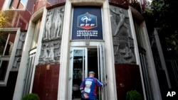 Markas besar federasi sepak bola Perancis di Paris (Foto: dok). 
