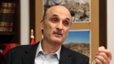 سمیر جعجع، رهبر حزب مسیحی «قوات لبنانی» - آرشیو