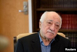 FILE - U.S.-based Turkish cleric Fethullah Gulen at his home in Saylorsburg, Pa., U.S. July 10, 2017.