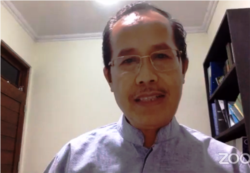 Rektor Universitas Alma Ata Yogyakarta Profesor Hamam Hadi. (Foto: Screenshot)