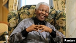 Cựu Tổng thống Nam Phi Nelson Mandela.