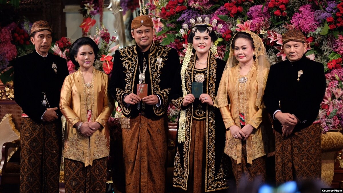Putri Presiden Jokowi Resmi Menikah