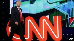 Ông Trump từng nhiều lần chỉ trích CNN tung tin giả mạo.