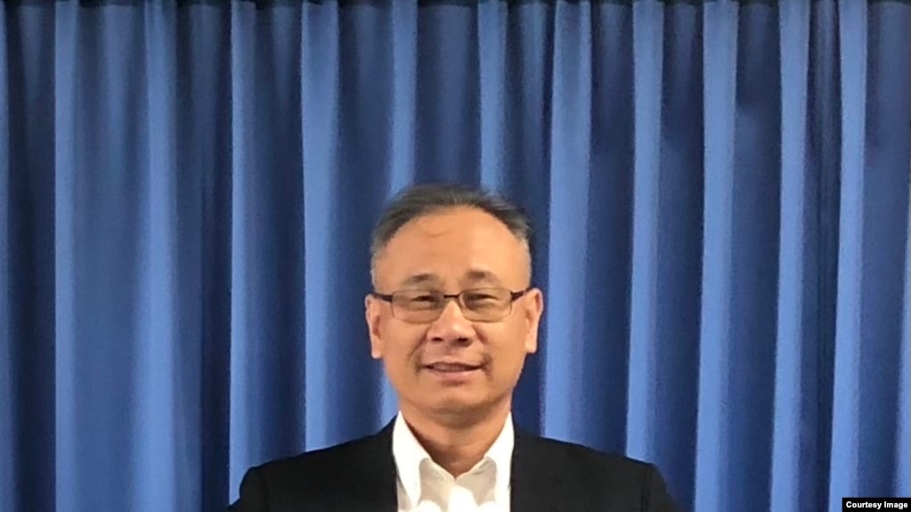 台湾政治大学国际事务学院兼任副教授陈文甲。（陈文甲提供）(photo:VOA)