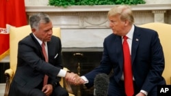 Shugaba Donald Trump ya gana da Sarki Abdullah II na Jordan 