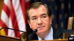 FILE - House Foreign Affairs Committee Chairman Rep. Ed Royce.