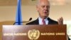 UN Syria Envoy to Assess Progress as Peace Talks Hang in Balance