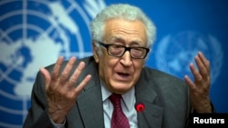 라크다르 브라히미 유엔·아랍연맹 시리아 특사. 13일 사임이 결정됐다. (자료사진)