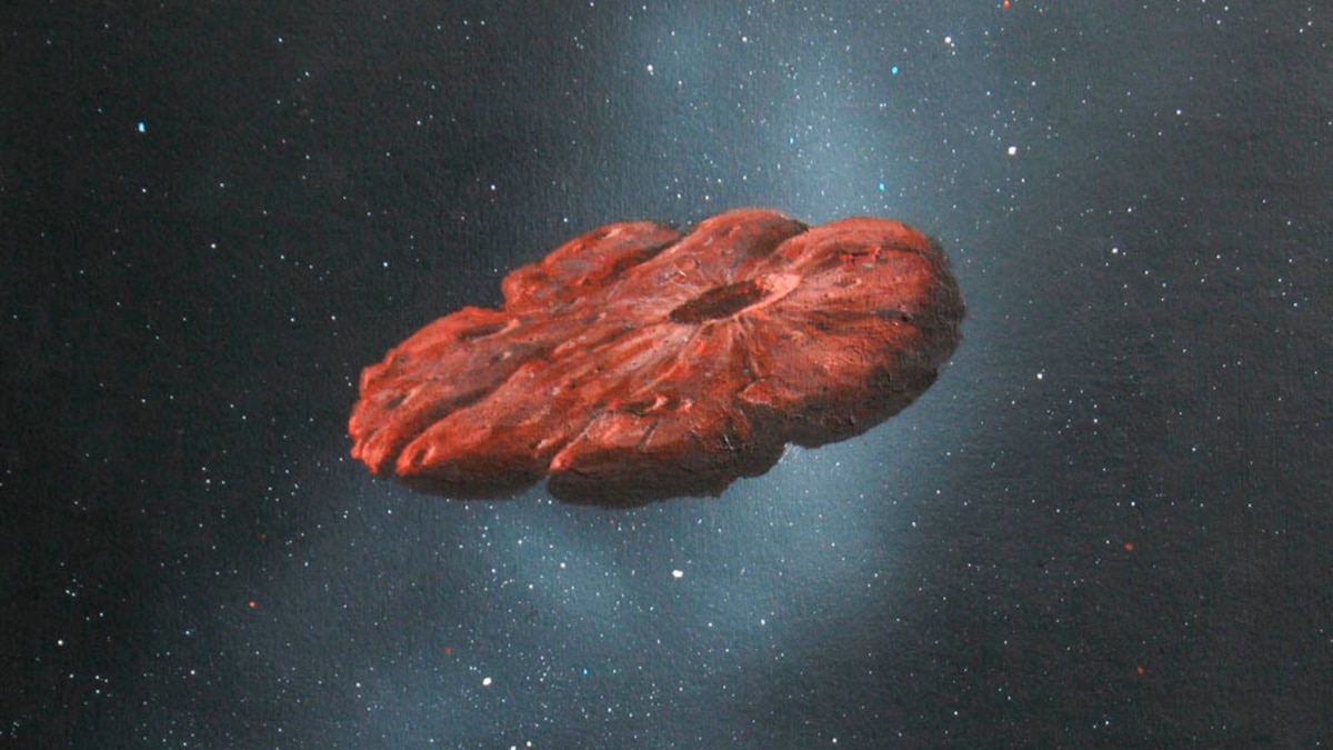 Photo of Un objet spatial est une partie en forme de cookie d’une planète