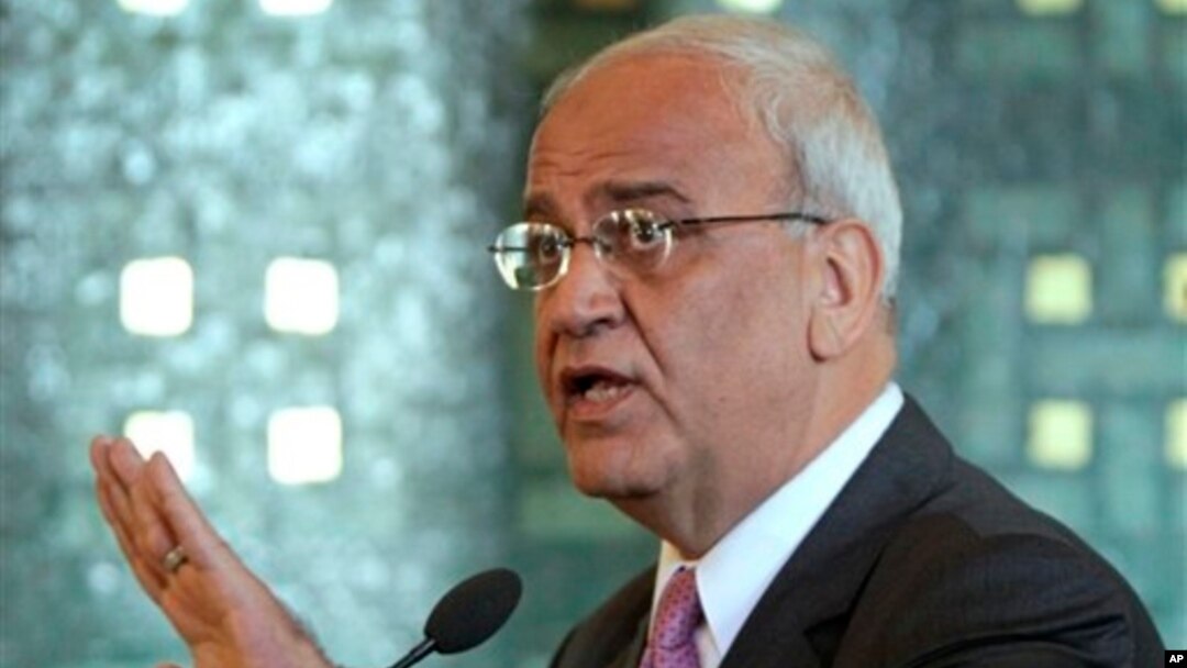 Saeb Erekat, chief negotiator for the Palestinian Authority, says his side had already agreed on minor border land swaps.