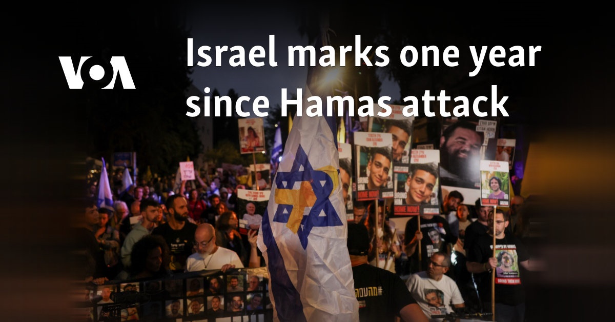 Israel marks one year since Hamas attack