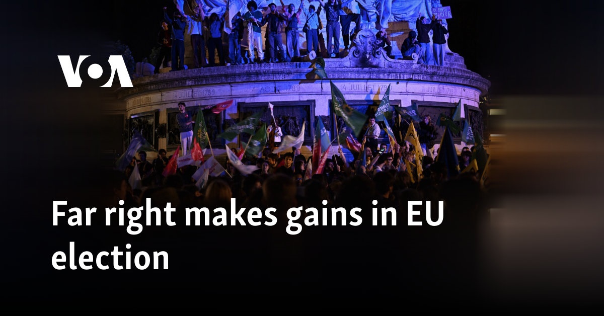 Far right makes gains in EU election