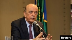 Brazil´s Foreign Affairs Minister Jose Serra