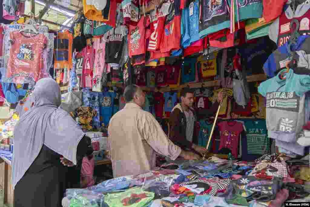 During the fasting hours, some Muslims go shopping to buy new clothes. By the end of Ramadan, Muslims celebrate the end of the fasting with a feast called &ldquo;Eid El-Fitr.&rdquo; In Egypt, children are dressed in brand new clothes for the occasion.