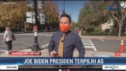 Laporan VOA untuk Metro TV: Joe Biden Presiden Terpilih Amerika Serikat