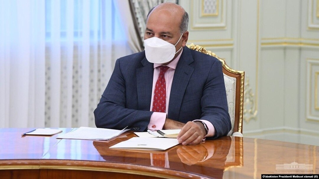 O'zbekiston prezidentining maslahatchisi Suma Chakrabarti