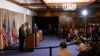 Ллойд Остин принимает участие в пресс-конференции с Марком А. Милли в день четвертой встречи контактной группы по Украине на американской авиабазе Рамштайн, Германия, 21 апреля 2023 года.