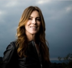 "The Hurt Locker" director Kathryn Bigelow receives the award for Best Director 50 and over.