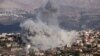 Smoke billows from the site of an Israeli airstrike that targeted the southern Lebanese village of Khiam near the border with Israel on October 2, 2024. (Photo by AFP)