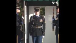 阿灵顿公墓无名烈士墓广场向公众首次开放