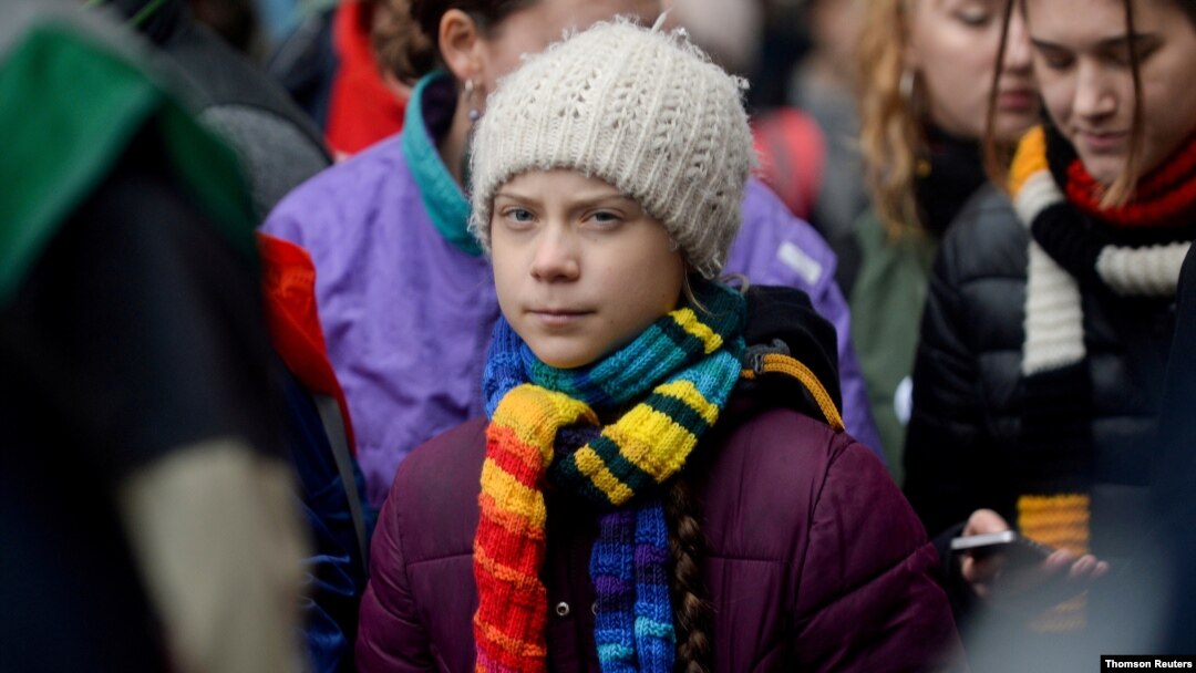 ARCHIVO - Greta Thunberg, activista sueca en favor del medio ambiente participa en una protesta en Bruselas.
