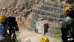 지난 3월 북한이 함경북도 길주군 풍계리 핵실험장의 갱도를 폭파하기 전 모습. (자료사진)