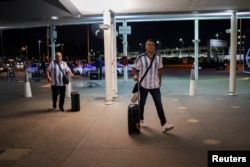 Qatar 2022 FIFA World Cup - Soccer fans take the penultimate plane to Doha to attend Argentina's World Cup Final match