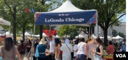 LeGenda Chicago di Festival "WOW Indonesia!" di Washington, D.C., 25 Agustus 2024. (Nia Iman Santoso/VOA)