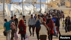 Kamp-kamp pengungsi menjadi tempat yang rawan bila terjadi perebakan Covid-19 (foto: ilustrasi). 