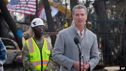 California governor asks Congress for nearly $40 billion for Los Angeles  wildfire relief