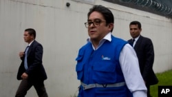 FILE - Guatemalan human rights prosecutor Jordan Rodas.