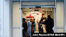 7일 미국 뉴욕의 한 병원.